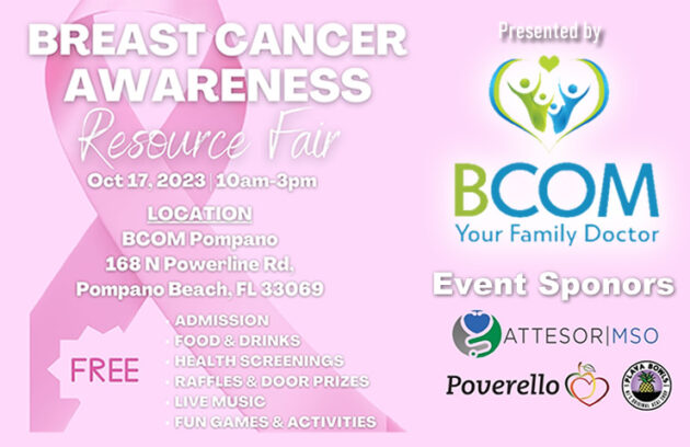 BCOM Health, October Breast Cancer Awareness Month 2023