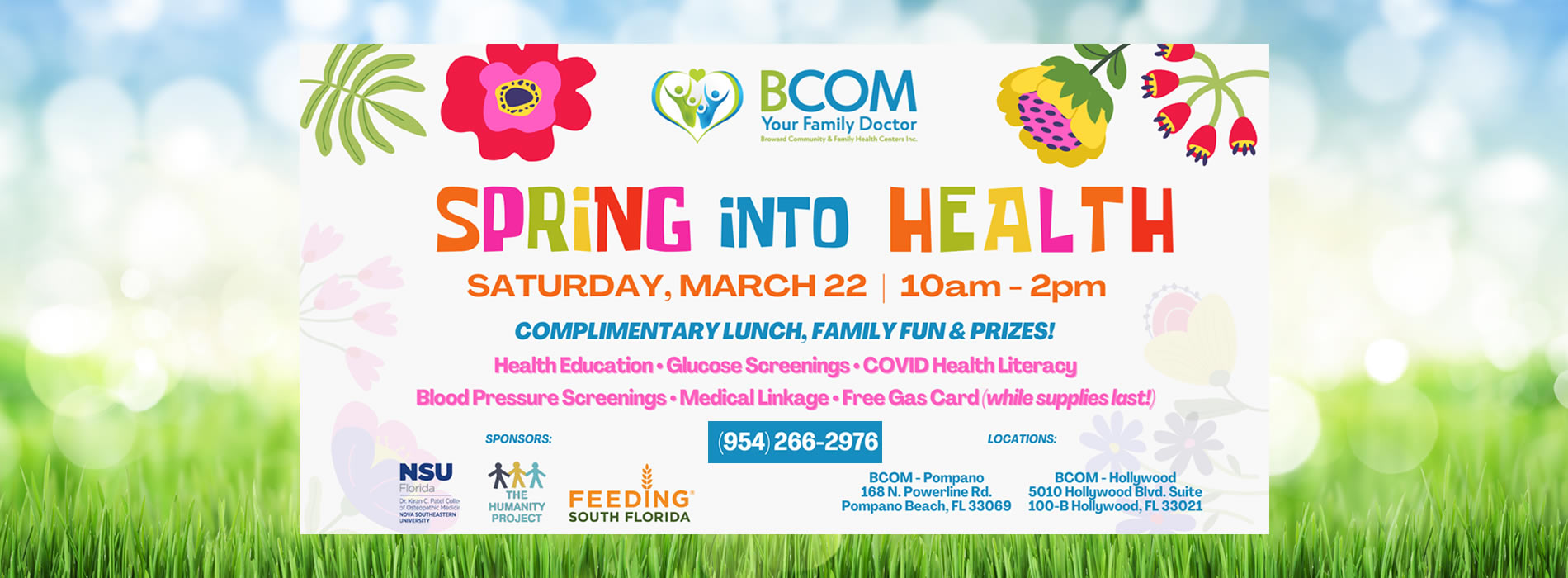 Spring Into Health Sat. March 22, 2025