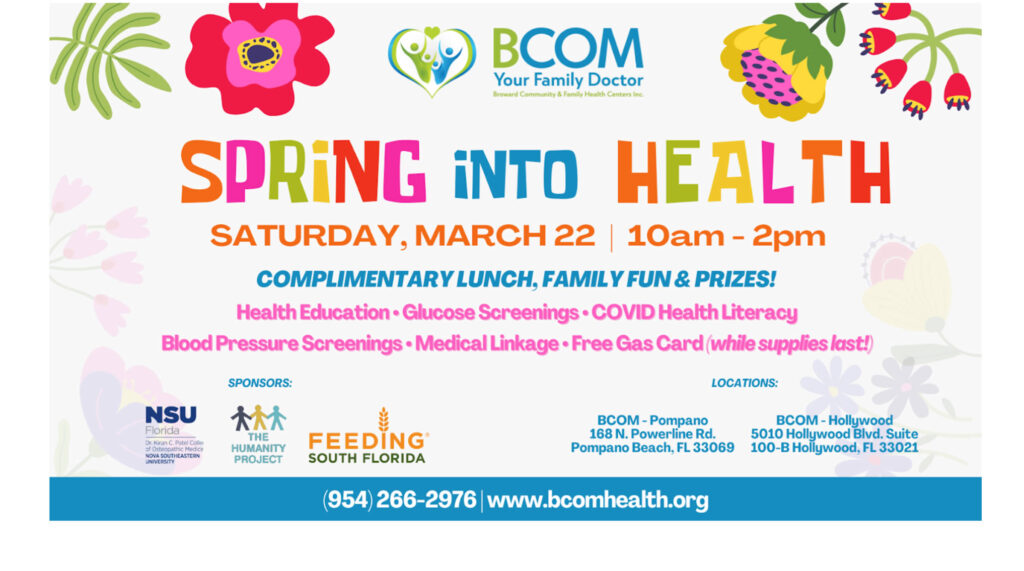 Spring Into Health Sat. March 22, 2025