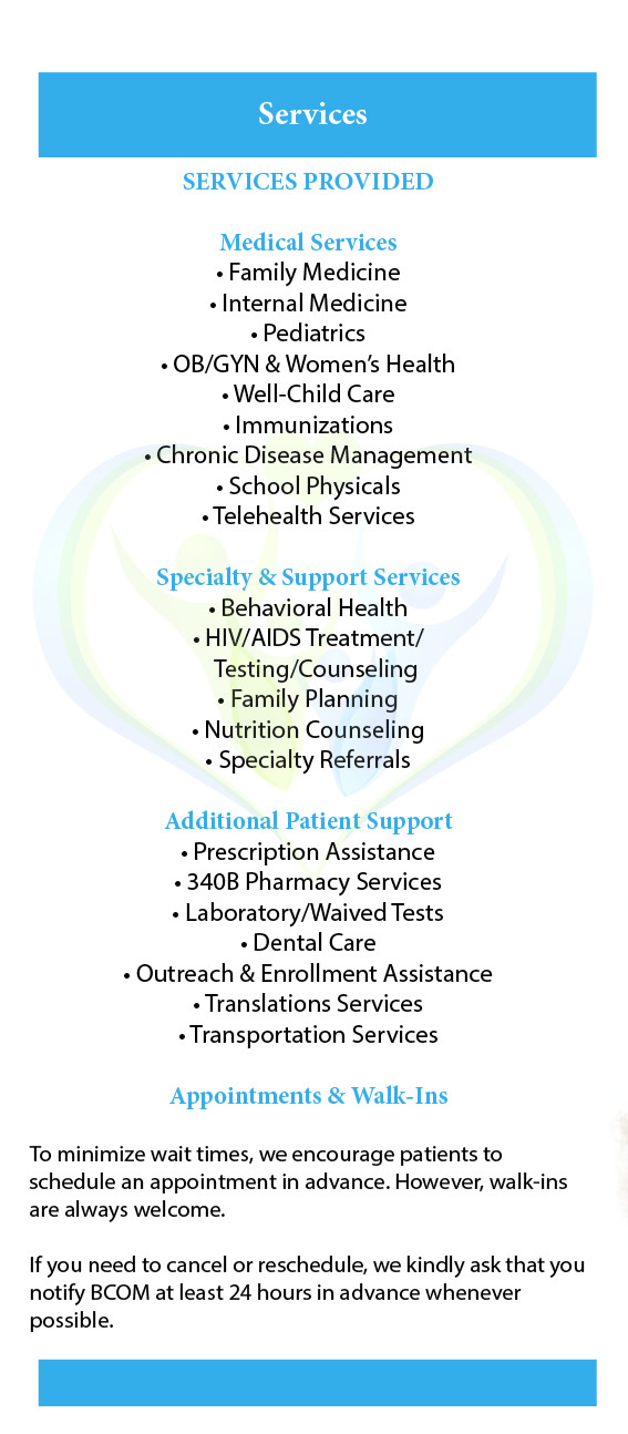 About BCOM Services – English - BCOM Health