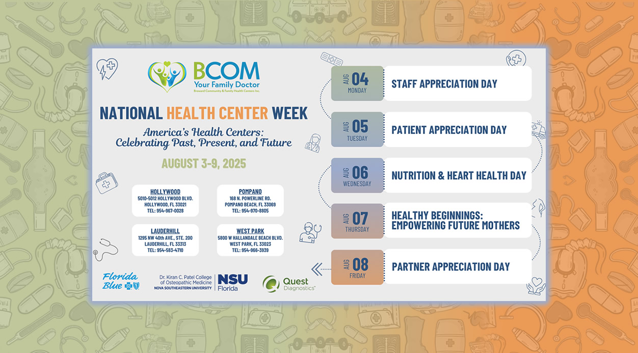 National Health Center Week 2025 - BCOM Health