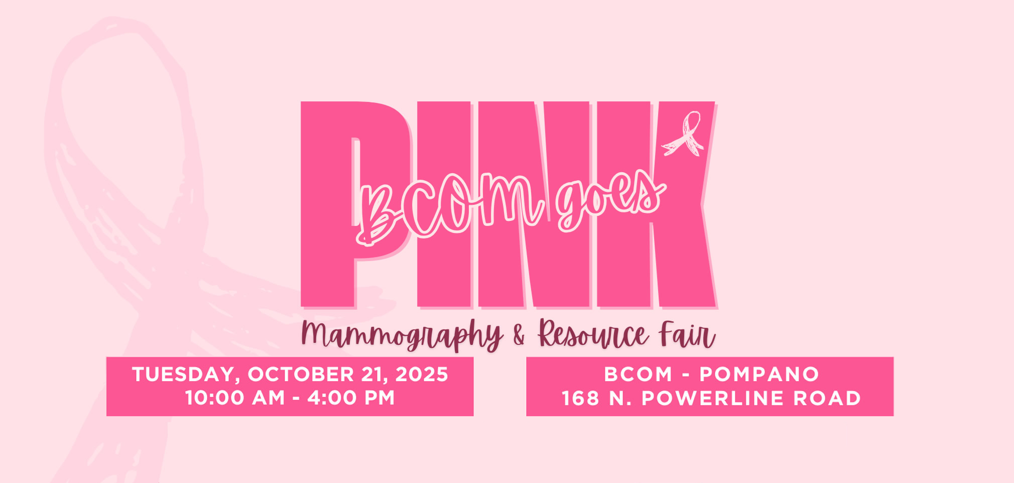 BCOM Goes Pink 2025 - BCOM Health
